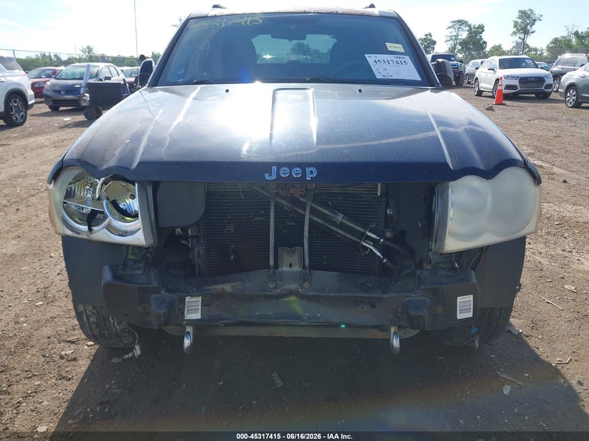 2006 Jeep Grand cherokee VIN 1J4GR48K76C295116 IAAI salvage auction — FRONT END, Salvage (Ohio), sold $350 on 2026-07-09 (photo 6)