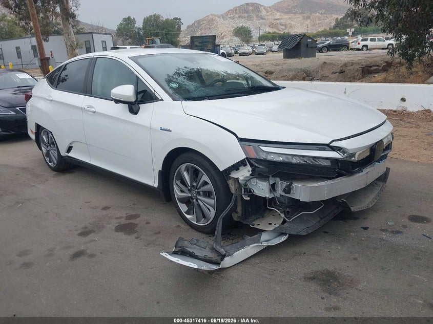 2019 Honda Clarity VIN JHMZC5F11KC005798 — IAAI salvage auction photo
