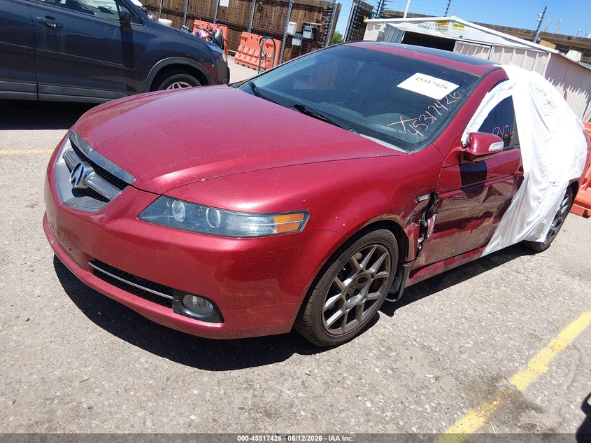 2007 Acura Tl VIN 19UUA76597A039234 IAAI salvage auction — LEFT SIDE, Salvage (Colorado), sold $300 on 2026-07-28 (photo 2)
