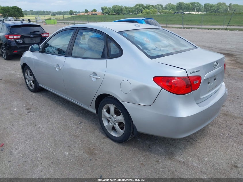 2009 Hyundai Elantra VIN KMHDU46D29U595877 IAAI salvage auction — REAR END, Salvage (Illinois), sold $25 on 2026-07-22 (photo 3)