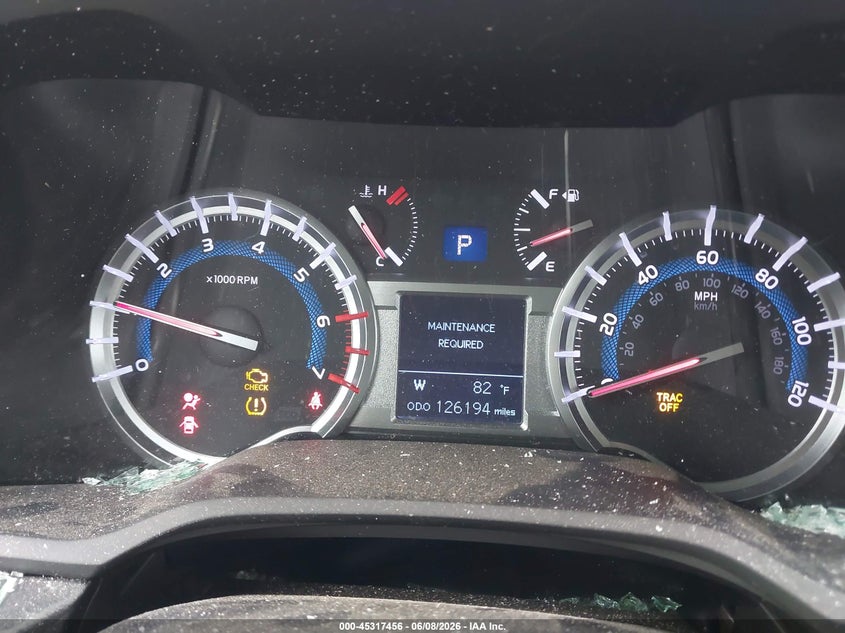 2019 Toyota 4runner VIN JTEZU5JR3K5195440 IAAI salvage auction — ROLLOVER, Salvage (Texas), sold $4,750 on 2026-07-30 (photo 7)