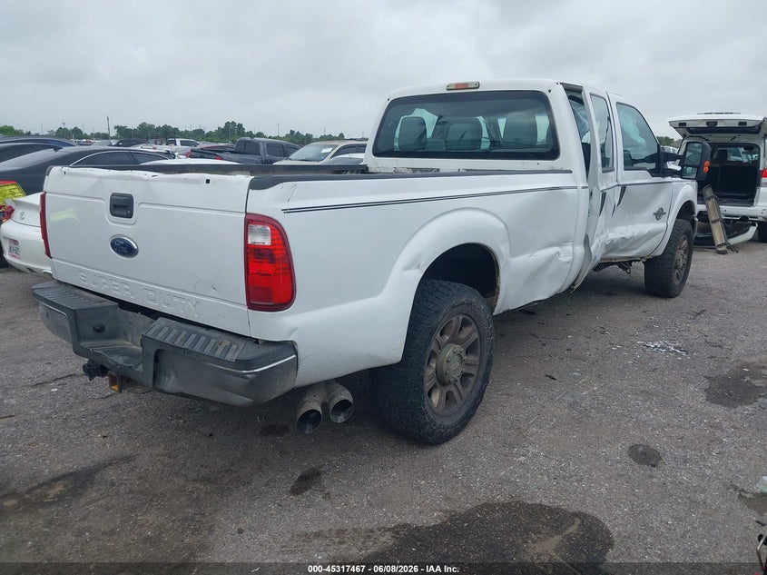 2015 Ford F250 VIN 1FT7W2BT5FEB92138 IAAI salvage auction — RIGHT SIDE, Salvage Title, sold $3,450 on 2026-07-02 (photo 4)