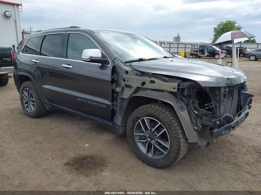 2020 Jeep Grand cherokee VIN 1C4RJFBG0LC263173 IAAI salvage auction — FRONT END, Salvage Title, sold $4,100 on 2026-07-06 (photo 1)