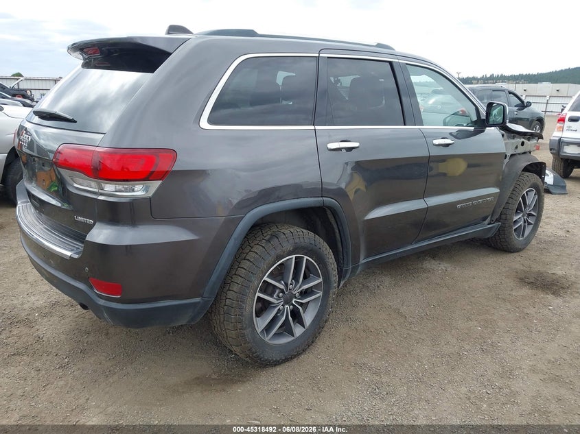 2020 Jeep Grand cherokee VIN 1C4RJFBG0LC263173 IAAI salvage auction — FRONT END, Salvage Title, sold $4,100 on 2026-07-06 (photo 4)