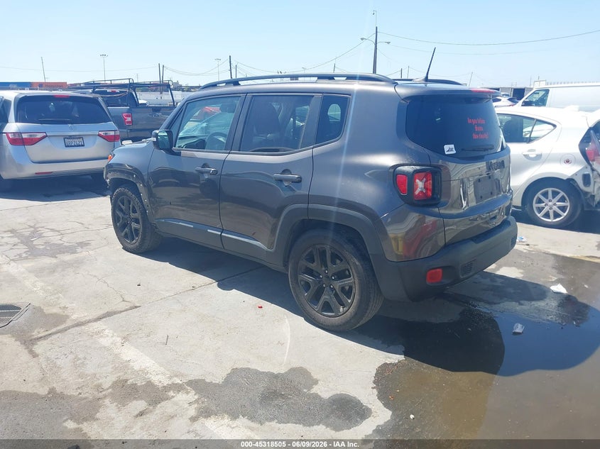 2018 Jeep Renegade VIN ZACCJABB4JPH70356 IAAI salvage auction — FRONT END, Salvage Title, sold $1,850 on 2026-08-05 (photo 3)