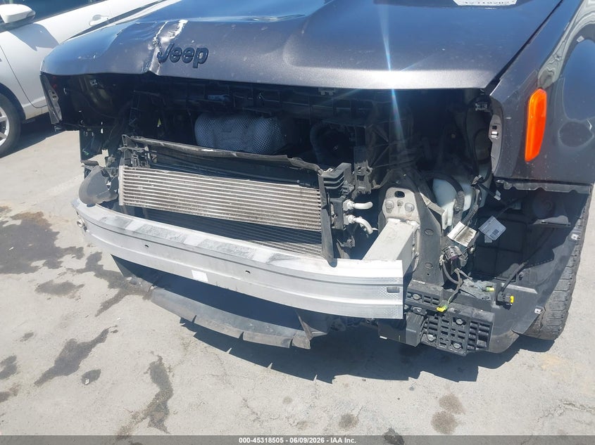 2018 Jeep Renegade VIN ZACCJABB4JPH70356 IAAI salvage auction — FRONT END, Salvage Title, sold $1,850 on 2026-08-05 (photo 6)