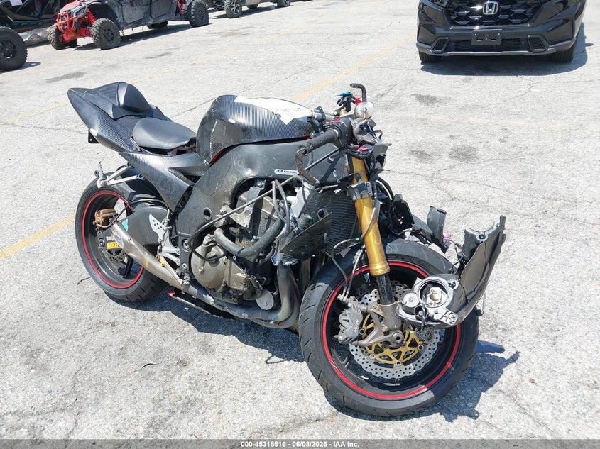 2005 Kawasaki Ninja VIN JKAZXCC155A033614 IAAI salvage auction — ROLLOVER, Salvage (California), sold $450 on 2026-07-14 (photo 1)