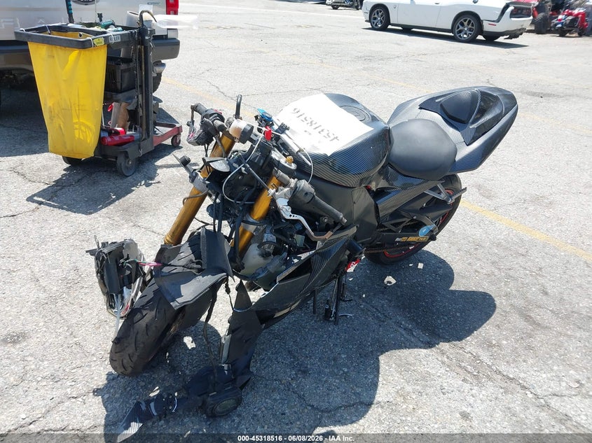 2005 Kawasaki Ninja VIN JKAZXCC155A033614 IAAI salvage auction — ROLLOVER, Salvage (California), sold $450 on 2026-07-14 (photo 2)