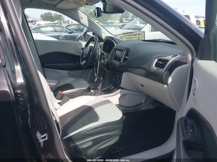 2018 Jeep Compass VIN 3C4NJCBB4JT488554 IAAI salvage auction — FRONT END, Salvage Title, sold $2,800 on 2026-07-15 (photo 5)