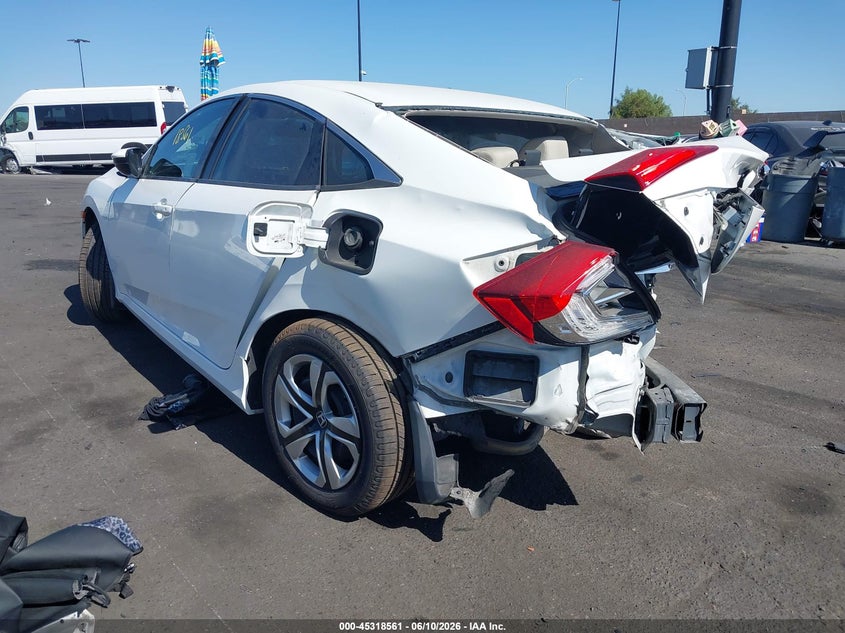 2016 Honda Civic VIN 19XFC2F54GE202115 IAAI salvage auction — REAR END, Salvage Title, sold $2,475 on 2026-07-10 (photo 3)