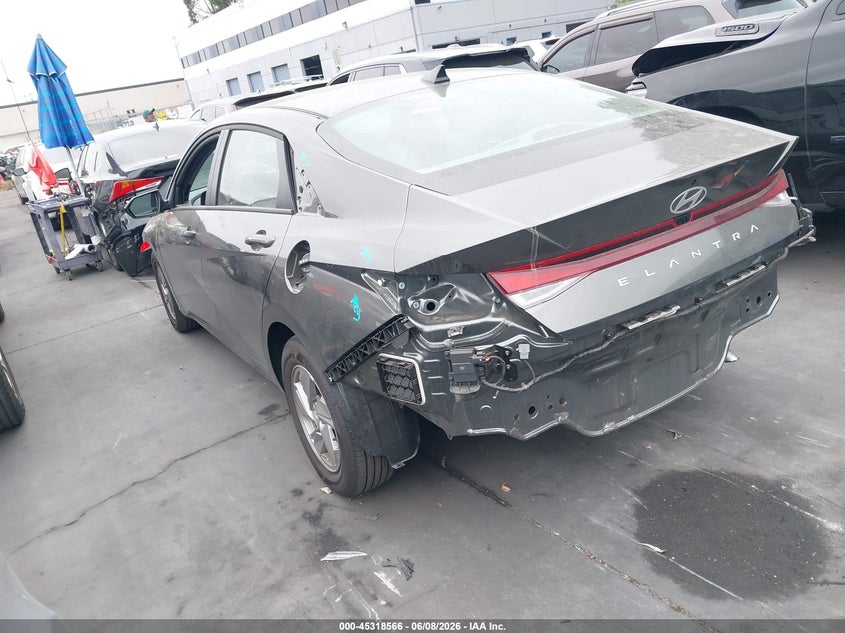 2026 Hyundai Elantra VIN KMHLL4DG9TU181689 IAAI salvage auction — FRONT END, Salvage Title, sold $6,200 on 2026-07-11 (photo 3)