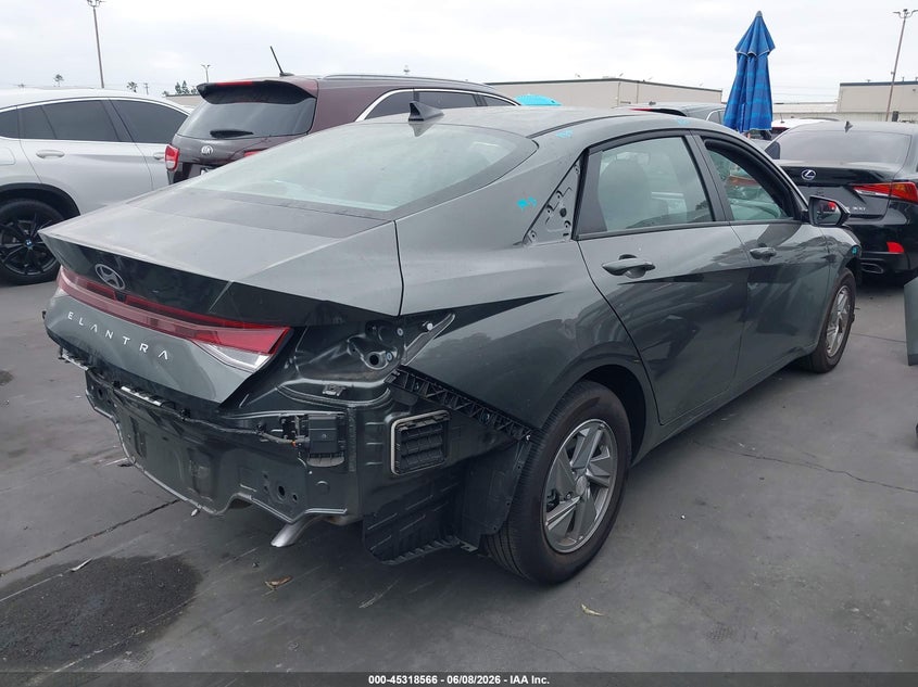 2026 Hyundai Elantra VIN KMHLL4DG9TU181689 IAAI salvage auction — FRONT END, Salvage Title, sold $6,200 on 2026-07-11 (photo 4)