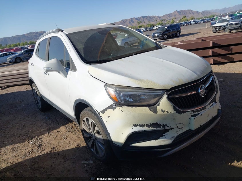 2018 Buick Encore VIN KL4CJASB8JB690708 IAAI salvage auction — NORMAL WEAR, Restored (Arizona), sold $1,100 on 2026-07-07 (photo 1)