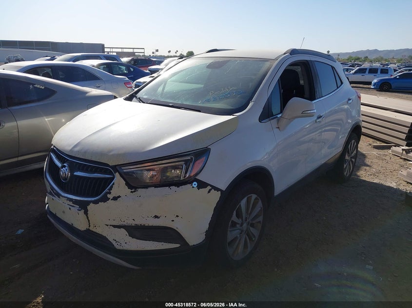 2018 Buick Encore VIN KL4CJASB8JB690708 IAAI salvage auction — NORMAL WEAR, Restored (Arizona), sold $1,100 on 2026-07-07 (photo 2)