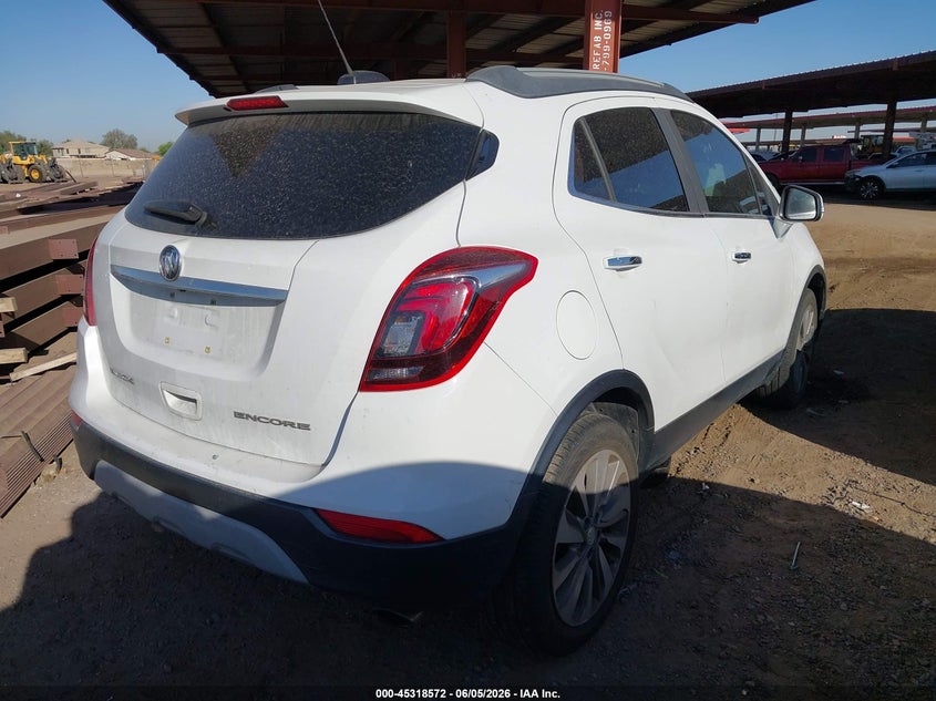 2018 Buick Encore VIN KL4CJASB8JB690708 IAAI salvage auction — NORMAL WEAR, Restored (Arizona), sold $1,100 on 2026-07-07 (photo 4)