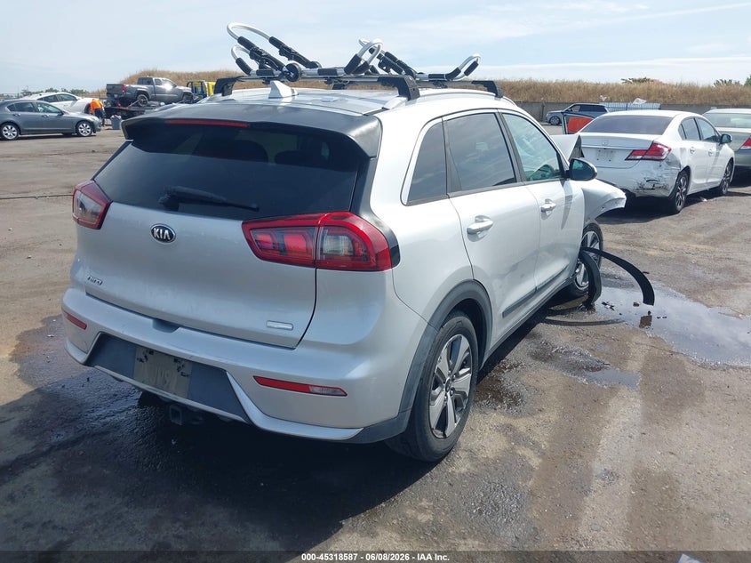 2019 Kia Niro VIN KNDCB3LC3K5265984 IAAI salvage auction — FRONT END, Salvage Title, sold $625 on 2026-07-29 (photo 4)