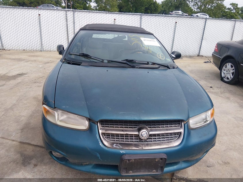1996 Chrysler Sebring VIN 3C3EL55H1TT269810 IAAI salvage auction — NORMAL WEAR, Clear (Missouri), sold $200 on 2026-07-07 (photo 6)