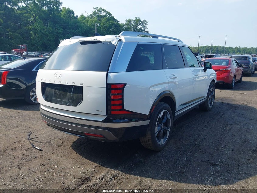 2026 Hyundai Palisade VIN KM8RKES26TU039066 IAAI salvage auction — FRONT END, Salvage Title, sold $20,100 on 2026-07-22 (photo 4)