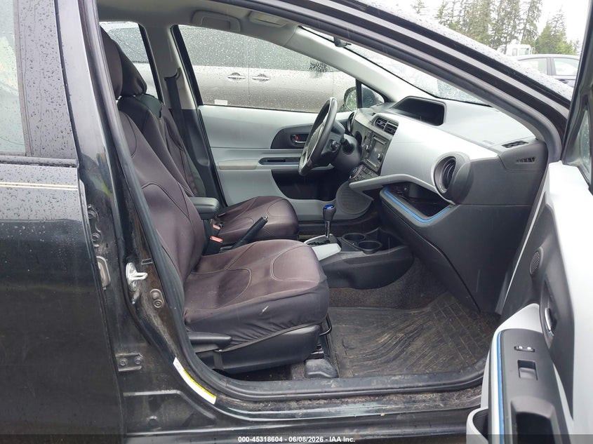 2012 Toyota Prius c VIN JTDKDTB37C1503352 IAAI salvage auction — NORMAL WEAR, Salvage Title, sold $1,250 on 2026-07-15 (photo 5)