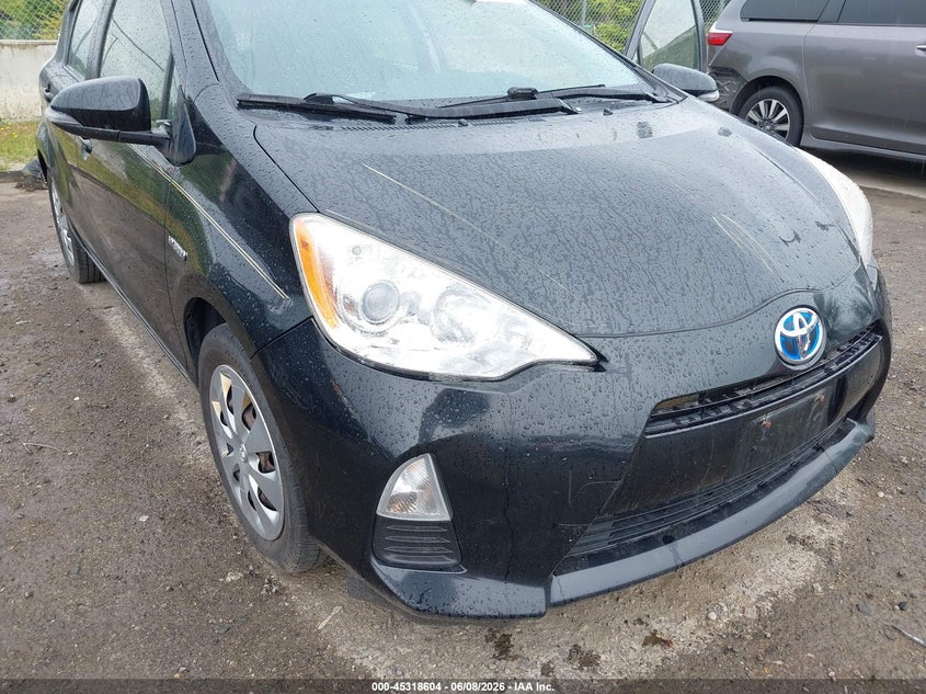 2012 Toyota Prius c VIN JTDKDTB37C1503352 IAAI salvage auction — NORMAL WEAR, Salvage Title, sold $1,250 on 2026-07-15 (photo 6)