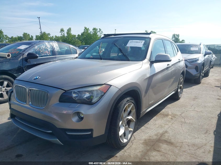 2014 BMW X1 VIN WBAVL1C55EVY13738 IAAI salvage auction — RIGHT FRONT, Salvage Title, sold $275 on 2026-07-07 (photo 2)