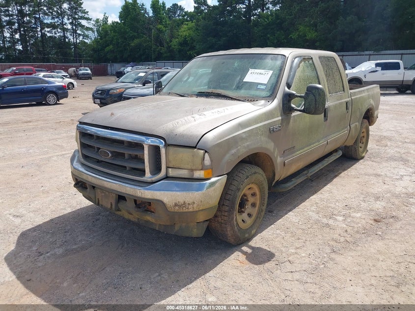2002 Ford F-250 VIN 1FTNW20F12EA88471 IAAI salvage auction — LEFT & RIGHT, Original (Texas), sold $1,275 on 2026-07-09 (photo 2)