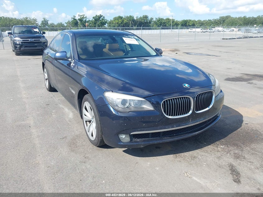2011 BMW 7 series VIN WBAKA4C51BC612680 IAAI salvage auction — NORMAL WEAR, Clear (Montana), sold $675 on 2026-07-20 (photo 1)