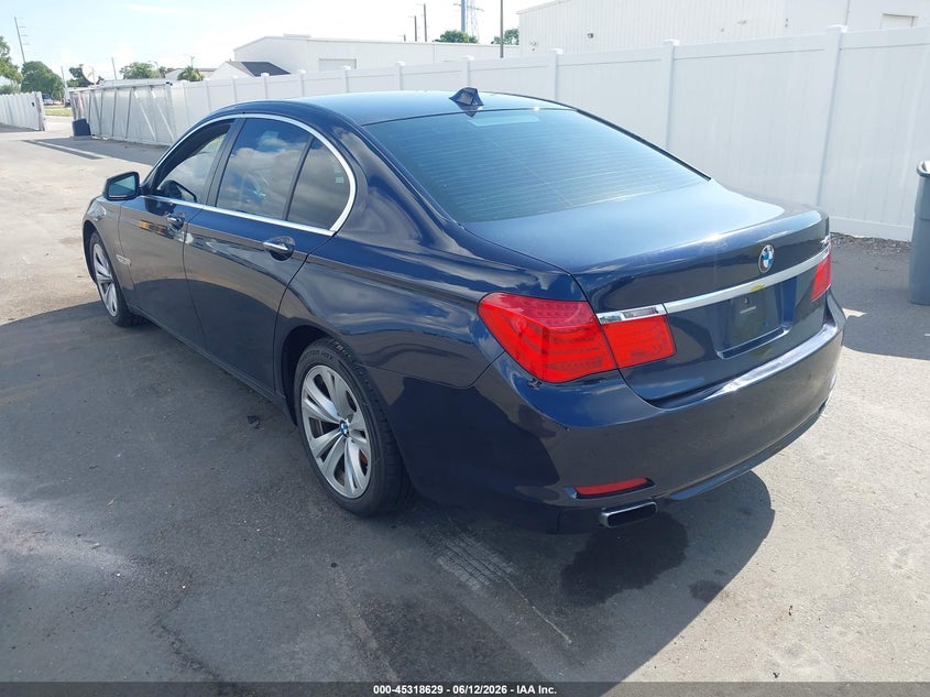 2011 BMW 7 series VIN WBAKA4C51BC612680 IAAI salvage auction — NORMAL WEAR, Clear (Montana), sold $675 on 2026-07-20 (photo 3)