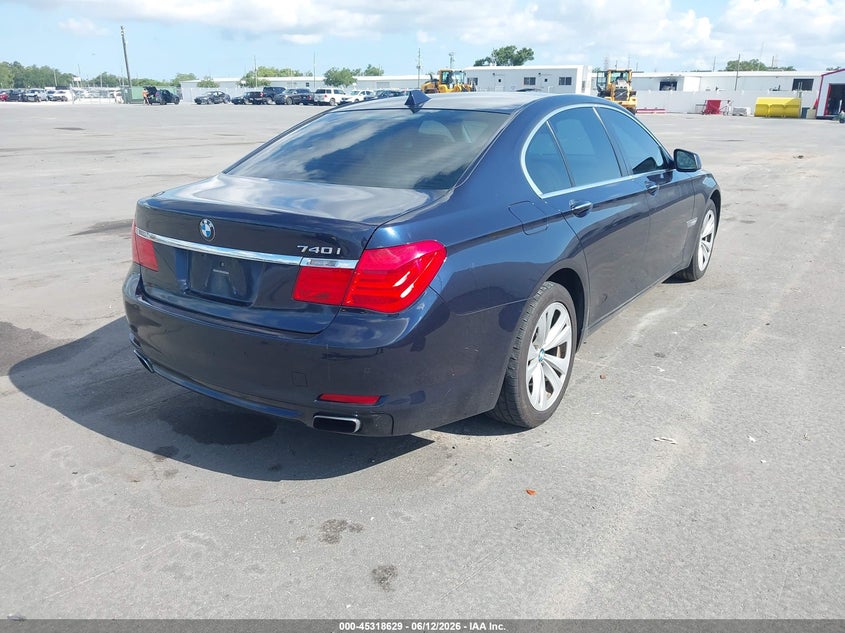 2011 BMW 7 series VIN WBAKA4C51BC612680 IAAI salvage auction — NORMAL WEAR, Clear (Montana), sold $675 on 2026-07-20 (photo 4)