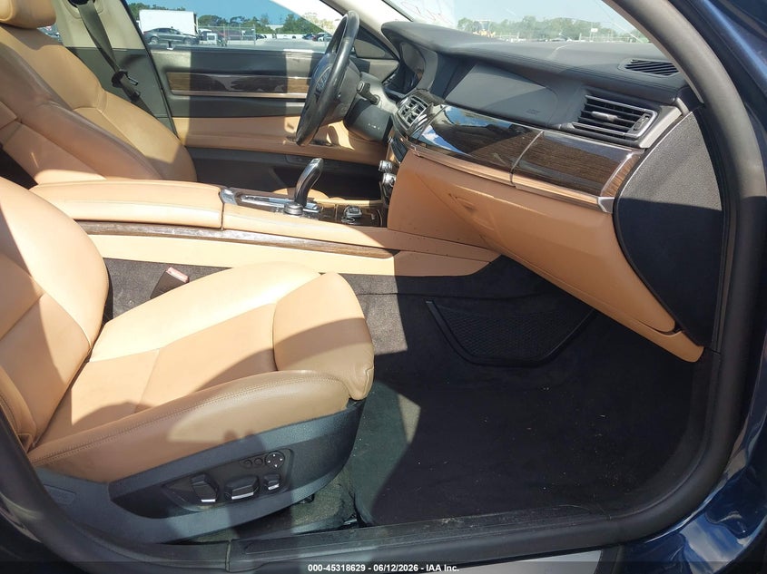 2011 BMW 7 series VIN WBAKA4C51BC612680 IAAI salvage auction — NORMAL WEAR, Clear (Montana), sold $675 on 2026-07-20 (photo 5)