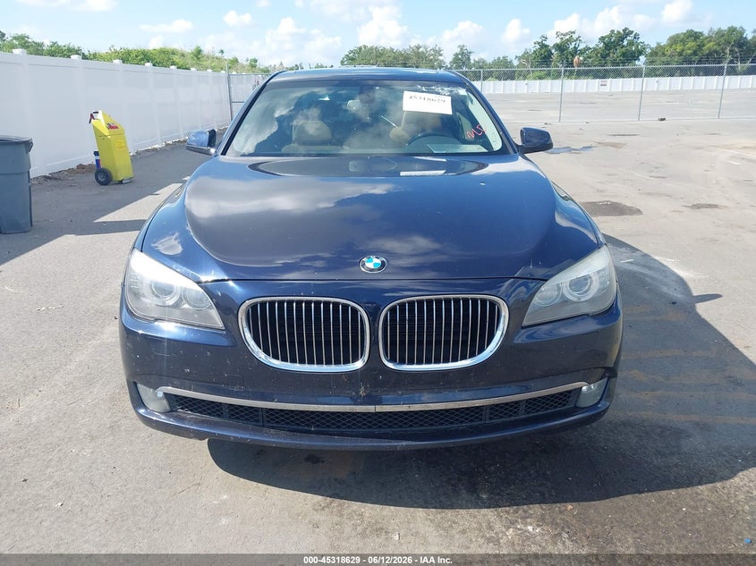 2011 BMW 7 series VIN WBAKA4C51BC612680 IAAI salvage auction — NORMAL WEAR, Clear (Montana), sold $675 on 2026-07-20 (photo 6)