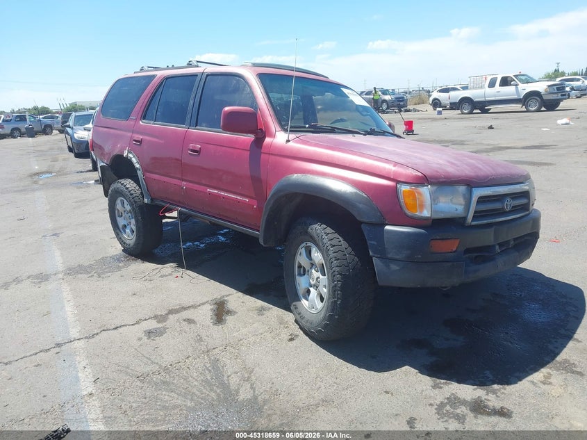 1996 Toyota 4runner VIN JT3HN87R5T0034693 IAAI salvage auction — LEFT SIDE, Salvage (California), sold $1,100 on 2026-07-08 (photo 1)