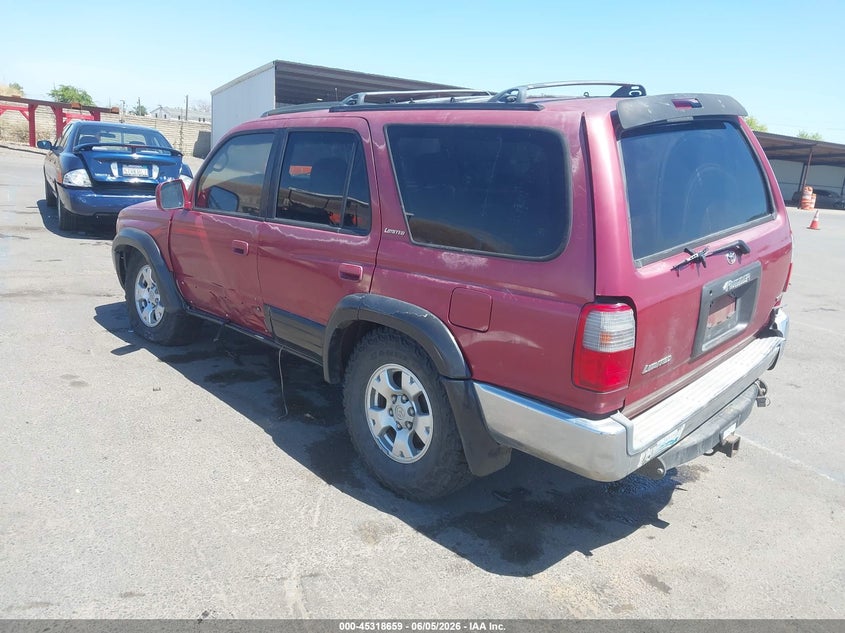 1996 Toyota 4runner VIN JT3HN87R5T0034693 IAAI salvage auction — LEFT SIDE, Salvage (California), sold $1,100 on 2026-07-08 (photo 3)
