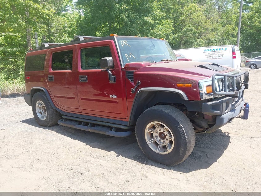 2003 Hummer H2 VIN 5GRGN23U93H132186 IAAI salvage auction — NORMAL WEAR, Salvage (Texas), sold $750 on 2026-09-02 (photo 1)