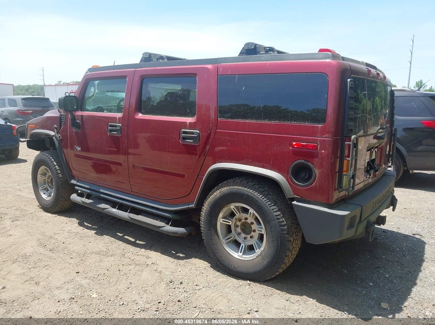 2003 Hummer H2 VIN 5GRGN23U93H132186 IAAI salvage auction — NORMAL WEAR, Salvage (Texas), sold $750 on 2026-09-02 (photo 3)