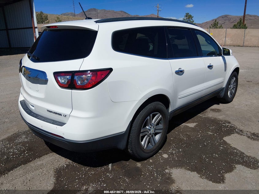 2015 Chevrolet Traverse VIN 1GNKVHKD0FJ137572 IAAI salvage auction — FRONT END, Salvage Title, sold $1,150 on 2026-07-24 (photo 4)
