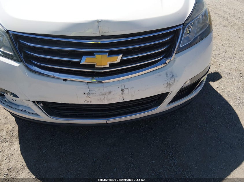 2015 Chevrolet Traverse VIN 1GNKVHKD0FJ137572 IAAI salvage auction — FRONT END, Salvage Title, sold $1,150 on 2026-07-24 (photo 6)