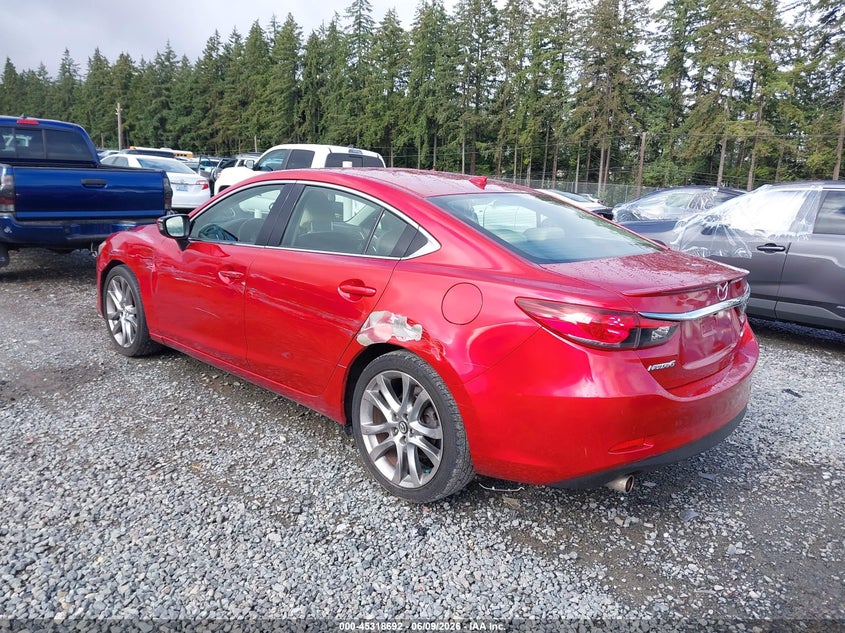 2014 Mazda 6 VIN JM1GJ1W65E1128541 IAAI salvage auction — SIDE, Salvage Title, sold $3,300 on 2026-07-22 (photo 3)
