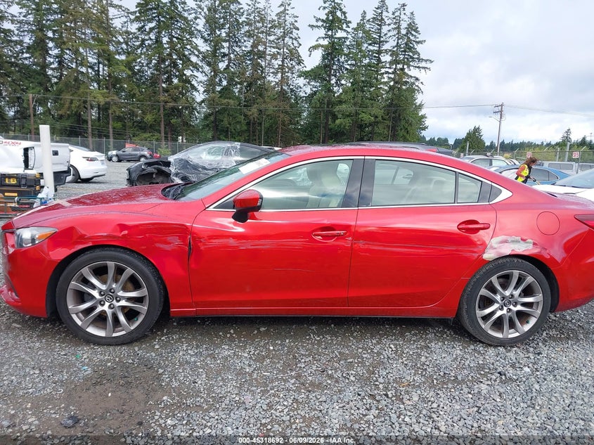 2014 Mazda 6 VIN JM1GJ1W65E1128541 IAAI salvage auction — SIDE, Salvage Title, sold $3,300 on 2026-07-22 (photo 6)
