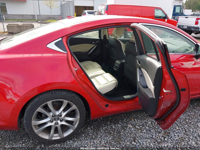 2014 Mazda 6 VIN JM1GJ1W65E1128541 IAAI salvage auction — SIDE, Salvage Title, sold $3,300 on 2026-07-22 (photo 8)