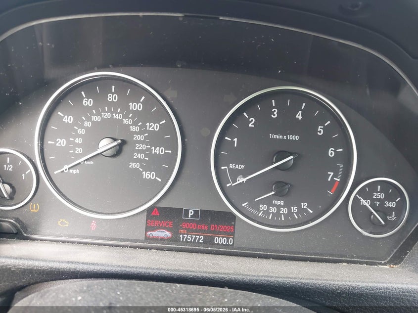 2013 BMW 3er VIN WBA3B3C54DF540760 IAAI salvage auction — NORMAL WEAR, Salvage Title, sold $250 on 2026-07-22 (photo 7)