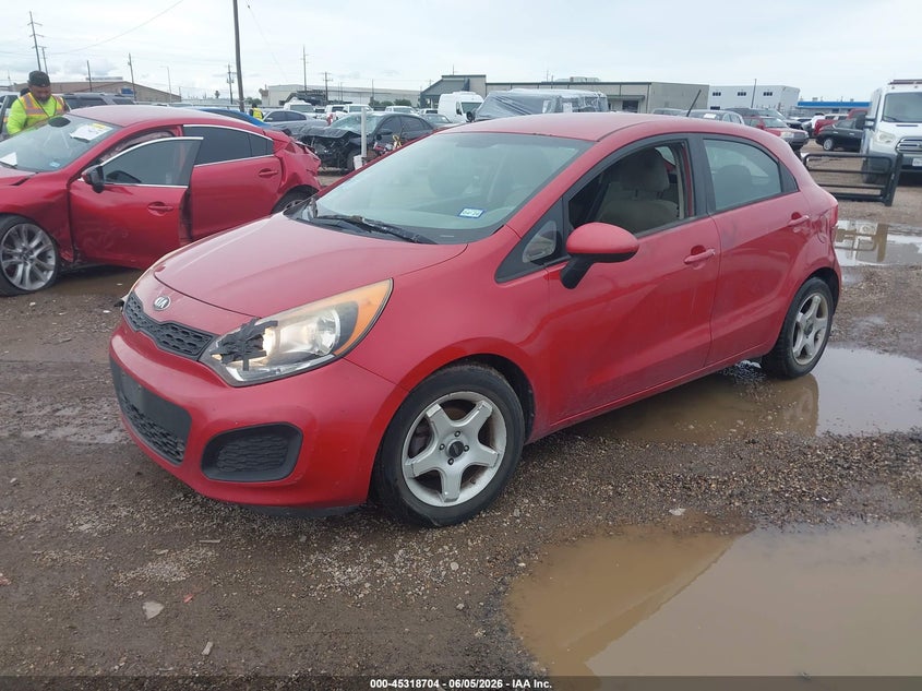 2015 Kia Rio VIN KNADM5A32F6456385 IAAI salvage auction — NORMAL WEAR, Original (Ohio), sold $500 on 2026-07-08 (photo 2)