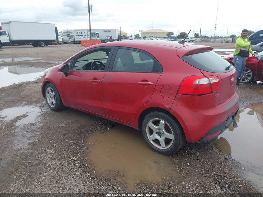 2015 Kia Rio VIN KNADM5A32F6456385 IAAI salvage auction — NORMAL WEAR, Original (Ohio), sold $500 on 2026-07-08 (photo 3)