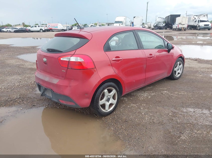 2015 Kia Rio VIN KNADM5A32F6456385 IAAI salvage auction — NORMAL WEAR, Original (Ohio), sold $500 on 2026-07-08 (photo 4)