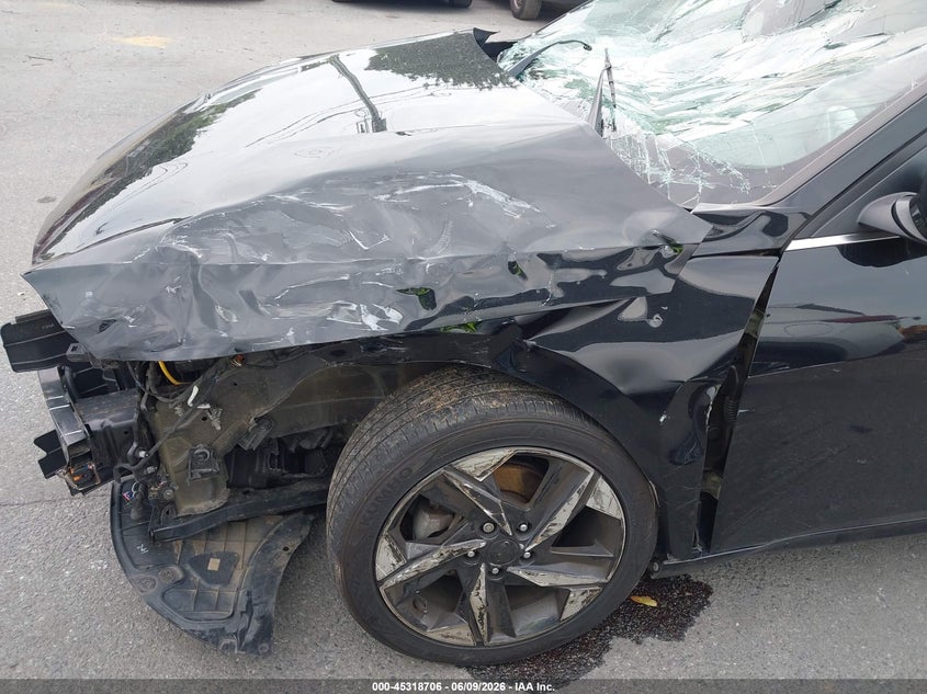 2021 Hyundai Elantra VIN KMHLN4AG8MU075282 IAAI salvage auction — FRONT END, Salvage Title, sold $2,550 on 2026-07-20 (photo 6)