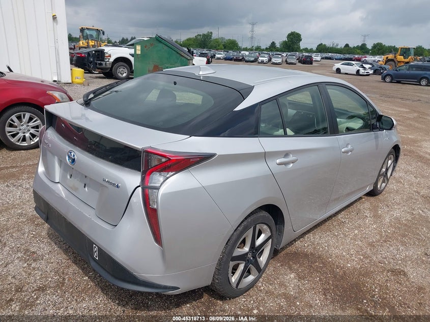 2016 Toyota Prius VIN JTDKARFU4G3504418 IAAI salvage auction — HAIL, Salvage (Illinois), sold $3,550 on 2026-07-22 (photo 4)