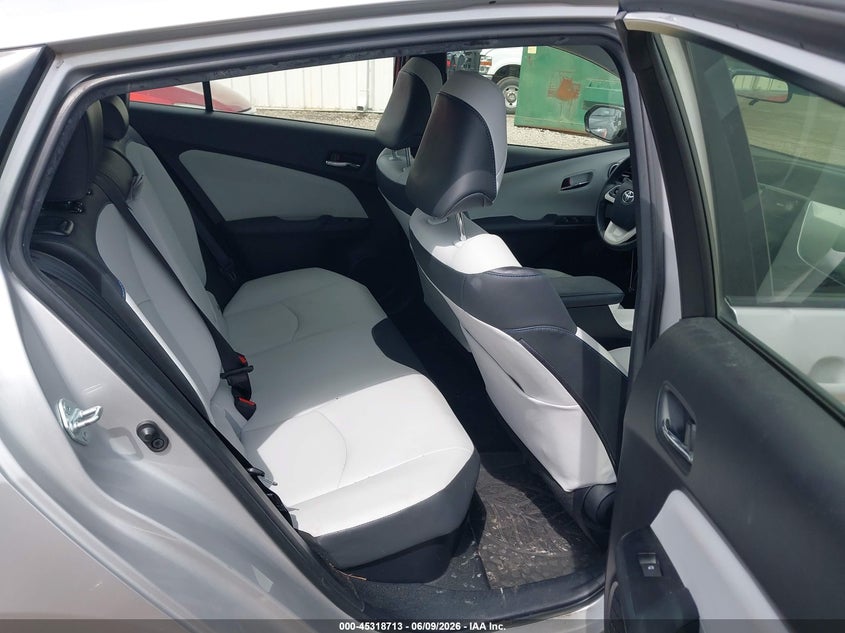 2016 Toyota Prius VIN JTDKARFU4G3504418 IAAI salvage auction — HAIL, Salvage (Illinois), sold $3,550 on 2026-07-22 (photo 8)