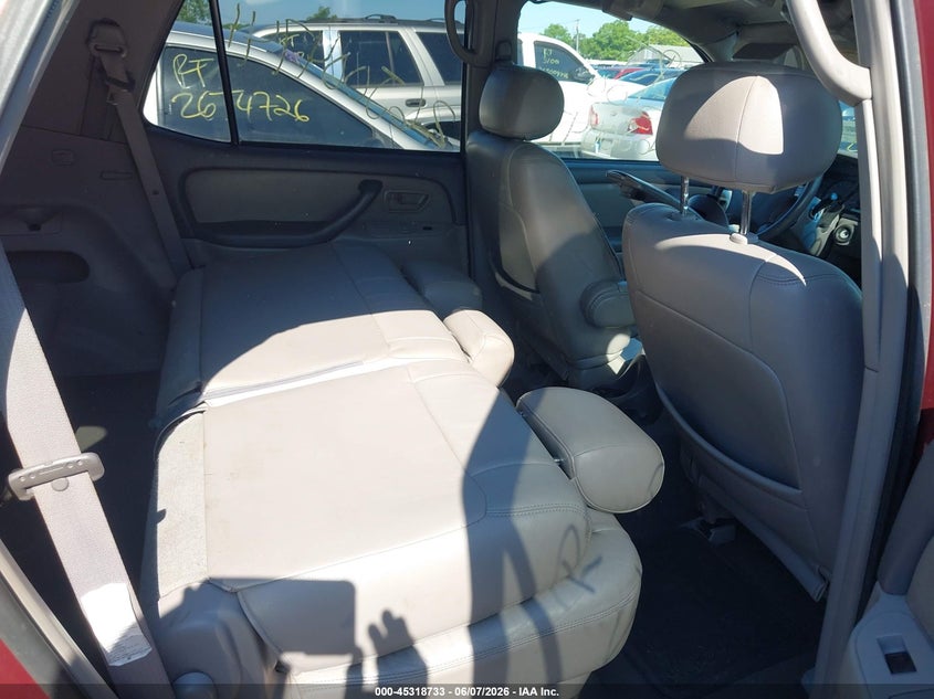 2003 Toyota Sequoia VIN 5TDBT44A03S178809 IAAI salvage auction — FRONT & REAR, Bill Of Sale (New York), sold $425 on 2026-07-07 (photo 8)