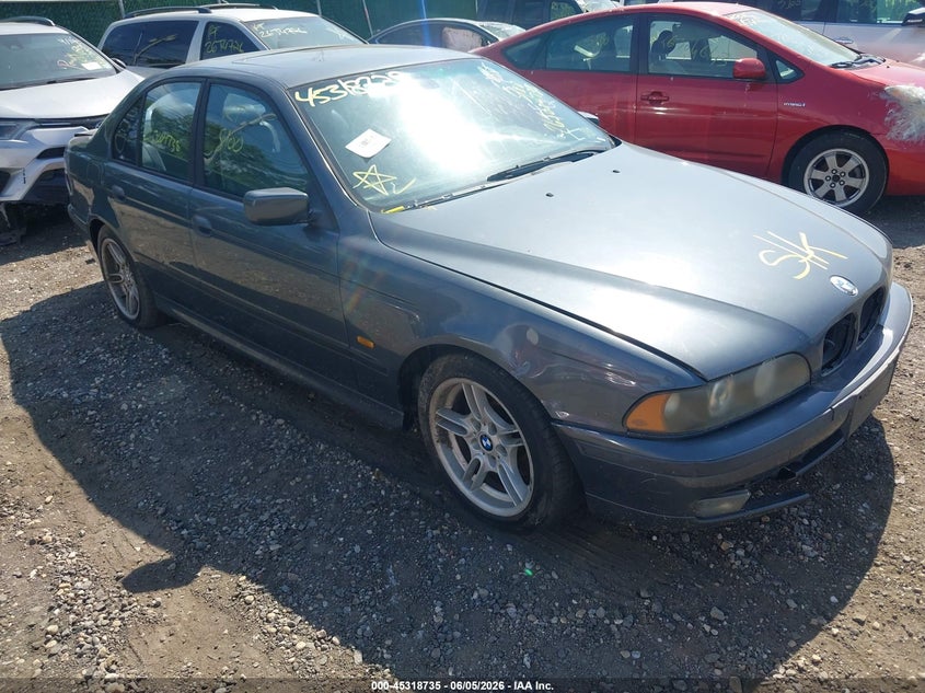 2000 BMW 5 series VIN WBADN6343YGM69412 IAAI salvage auction — FRONT & REAR, Bill Of Sale (New York), sold $475 on 2026-07-07 (photo 1)