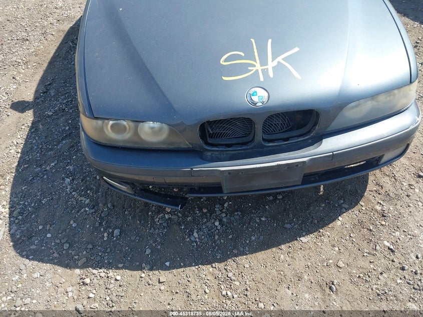 2000 BMW 5 series VIN WBADN6343YGM69412 IAAI salvage auction — FRONT & REAR, Bill Of Sale (New York), sold $475 on 2026-07-07 (photo 6)